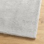 Tappeto a Pelo Corto HUARTE Morbido e Lavabile Grigio 100x200cm