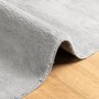 Tappeto a Pelo Corto HUARTE Morbido e Lavabile Grigio 100x200cm