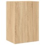 Mobile TV Parete Rovere Sonoma 40,5x30x60 cm Legno Multistrato