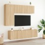 Mobile TV a Parete Rovere Sonoma 60x30x41 cm