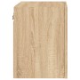 Mobile TV Parete Rovere Sonoma 40,5x30x40 cm Legno Multistrato