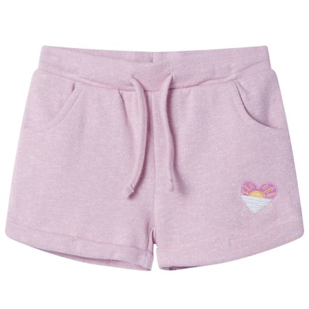 Pantaloncini per Bambini con Coulisse Lilla Misto 92