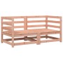 Divani Angolari Giardino 2pz 70x70x67cm Legno Massello Douglas