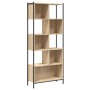 Libreria Rovere Sonoma 72x28x172 cm in Legno Multistrato