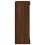 Credenza con Luci LED Rovere Marrone 41x37x100 cm