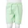 Pantaloncini per Bambini con Coulisse Verde Brillante 116