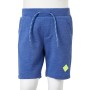 Pantaloncini per Bambini con Coulisse Blu Mélange 104