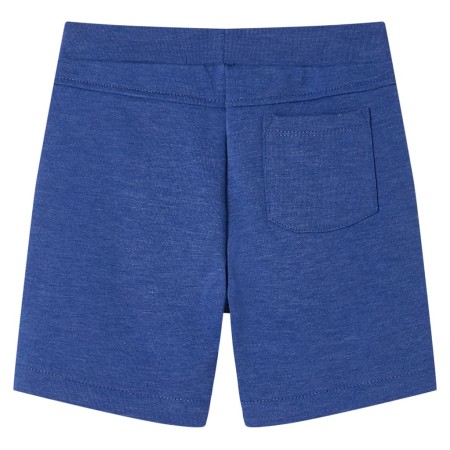 Pantaloncini per Bambini con Coulisse Blu Mélange 128