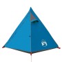 Tenda da Campeggio a Cupola per 2 Persone Blu Impermeabile