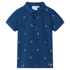 Polo da Bambino Blu Scuro 140