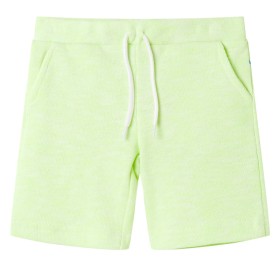 Pantaloncini per Bambini con Coulisse Giallo Neon 116