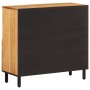 Credenza 80x33x75 cm in Legno Massello di Acacia