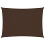 Parasole a Vela Oxford Rettangolare 5x7 m Marrone