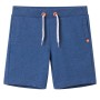 Pantaloncini per Bambini con Coulisse Blu Scuro Mélange 92