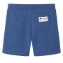 Pantaloncini per Bambini con Coulisse Blu Scuro Mélange 92