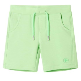 Pantaloncini da Bambino Verde Fluo 92