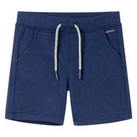 Pantaloncini per Bambini con Coulisse Blu Scuro 128