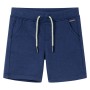 Pantaloncini per Bambini con Coulisse Blu Scuro 128