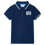 Polo da Bambino Blu Marino 140