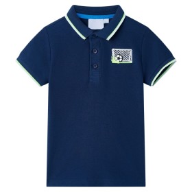 Polo da Bambino Blu Marino 140