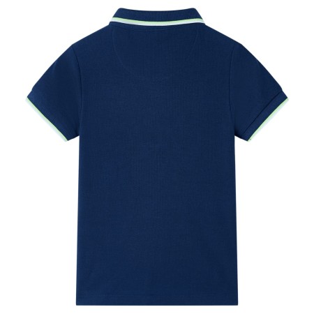 Polo da Bambino Blu Marino 140