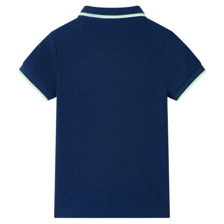 Polo da Bambino Blu Marino 116