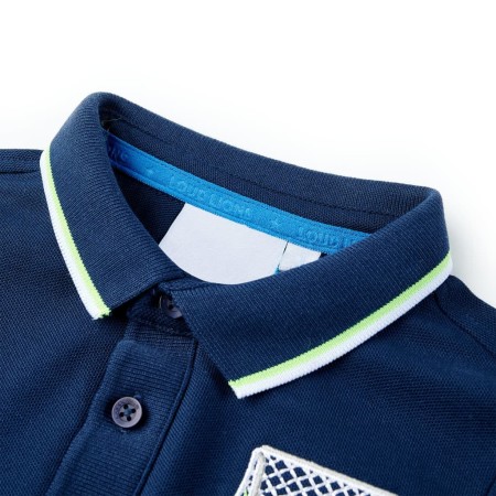 Polo da Bambino Blu Marino 116