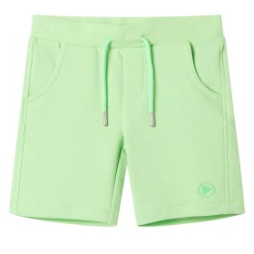 Pantaloncini da Bambino Verde Fluo 116