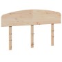 Testiera 160 cm in Legno Massello di Pino