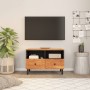 Mobile Porta TV 70x33x46 cm in Legno Massello di Acacia