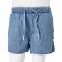 Pantaloncini da Bambino Blu Denim 104