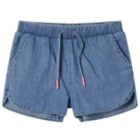 Pantaloncini da Bambino Blu Denim 128