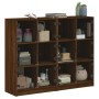 Libreria Ante Rovere Marrone 136x37x109 cm in Legno Multistrato