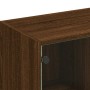 Libreria Ante Rovere Marrone 136x37x109 cm in Legno Multistrato