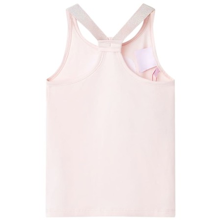 Canotta da Bambina Rosa Tenue 140