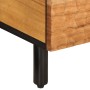 Tavolino da Salotto 80x54x40 cm in Legno Massello di Acacia