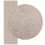 Tappeto Shaggy PAMPLONA a Pelo Lungo Moderno Beige 80x250 cm