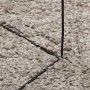 Tappeto Shaggy PAMPLONA a Pelo Lungo Moderno Beige 200x200 cm