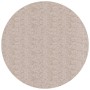 Tappeto Shaggy PAMPLONA a Pelo Lungo Moderno Beige Ø 80 cm