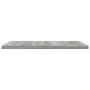 Mensole Parete 4pz Grigio Sonoma 40x40x1,5cm Legno Multistrato