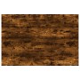 Mensole Parete 4pz Rovere Fumo 60x40x1,5 cm Legno Multistrato