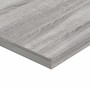 Mensole Parete 4pz Grigio Sonoma 80x50x1,5cm Legno Multistrato