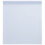 Pellicola Statica Smerigliata Bianco Trasparente 90x1000 cm PVC