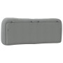 Cuscino Testiera Grigio Chiaro 120 cm in Tessuto