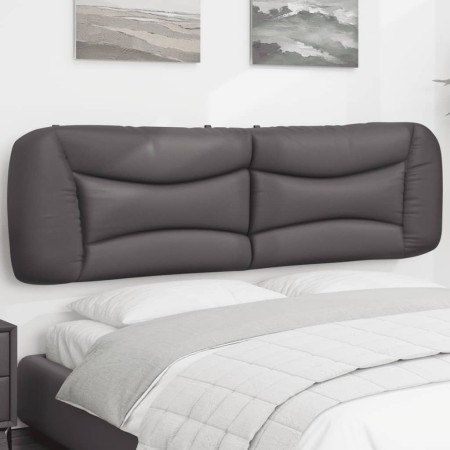 Cuscino Testiera Grigio 180 cm in Similpelle