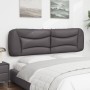 Cuscino Testiera Grigio 180 cm in Similpelle