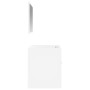 Mobile da Bagno con Specchio Bianco in Legno Multistrato