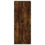Mobile TV a Parete Rovere Fumo 40,5x30x102 cm Legno Multistrato