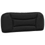 Cuscino Testiera Nero 100 cm in Similpelle