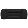Cuscino Testiera Nero 100 cm in Similpelle